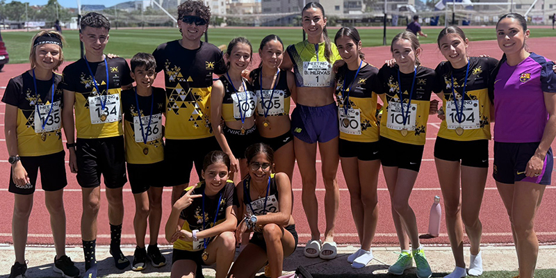 Un mitin de Ibiza brillante para nuestros sub14